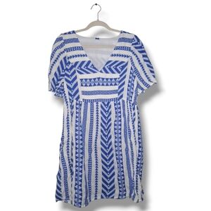 LIKE NEW Old Navy Boho Mini Dress, Size Medium